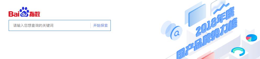 图：百度指数工具