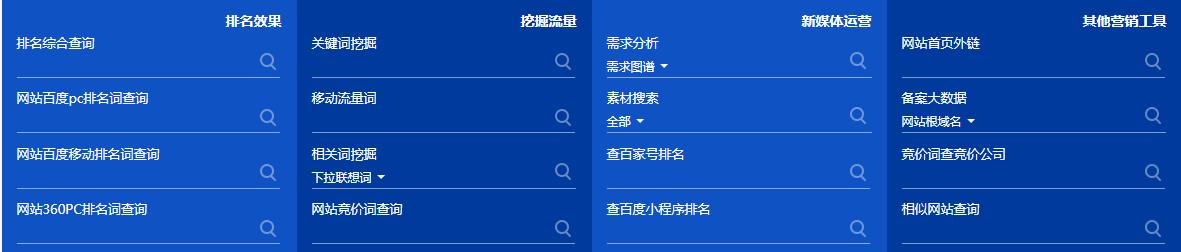 图4:5118部分功能展示 图4:5118部分功能展示